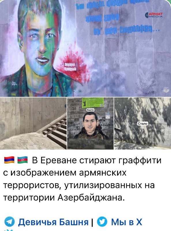 В Малатии-Себастии обсудили правила согласования граффити после удаления рисунка на переходе