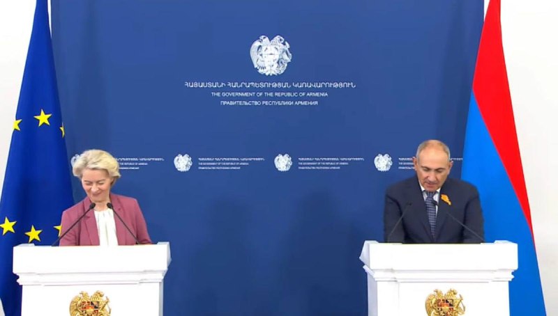 Никол Пашинян встретился с Урсулой фон дер Ляйен в Брюсселе: ЕС — надежный партнер Армении
