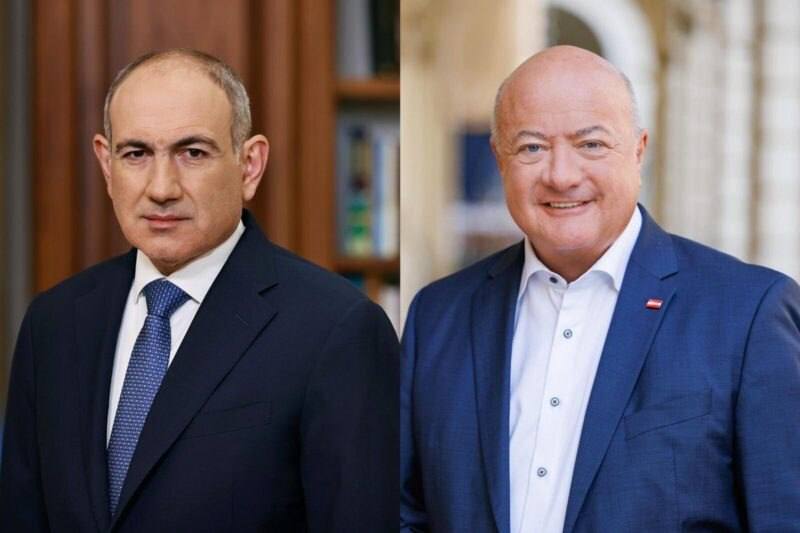 Федеральный канцлер Австрии Штокер поздравил Пашиняна с победой на выборах и подтвердил поддержку Армении