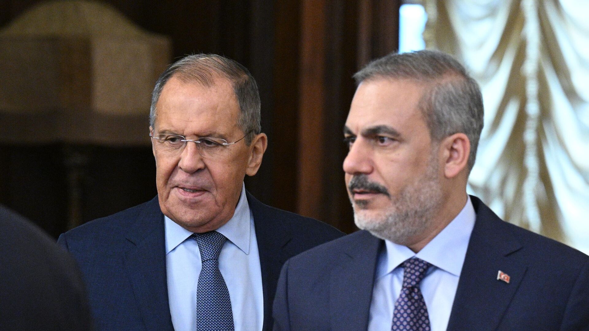 В Москве прошла встреча глав МИД России и Турции