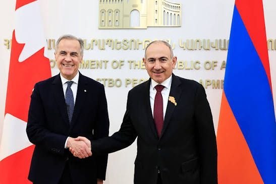 Никол Пашинян поздравил Марка Карни с Днём Канады: новый импульс армяно-канадскому партнёрству