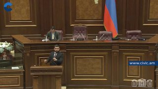 Ваагн Алексанян обвинил оппозицию в срыве голосования по закону об избирательных взятках
